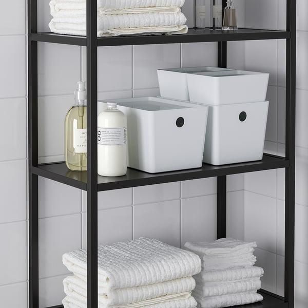 Контейнер с крышкой IKEA KUGGIS 18x26x15 см Белый 495.611.55 495.611.55 ➜ Пакуємо МИ📦 фото