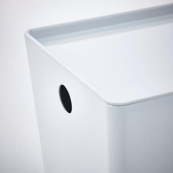 Контейнер с крышкой IKEA KUGGIS 18x26x15 см Белый 495.611.55 495.611.55 ➜ Пакуємо МИ📦 фото