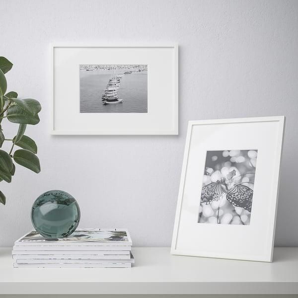 Рамка для фотографій IKEA LOMVIKEN 21x30 см Біла 604.193.92 604.193.92 ➜ Пакуємо МИ📦 фото