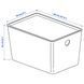 Контейнер с крышкой IKEA KUGGIS 18x26x15 см Белый 495.611.55 495.611.55 ➜ Пакуємо МИ📦 фото 4