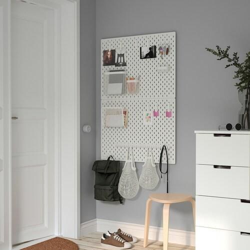 Набор корзин для настенного органайзера IKEA SK&Aring;DIS 3 предмета 505.177.60 Белый 505.177.60 ➜ Пакуємо МИ📦 фото