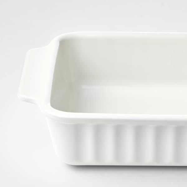 Форма для запекания IKEA POETISK Кремовая 30x20 см 205.138.72 205.138.72 ➜ Пакуємо МИ📦 фото