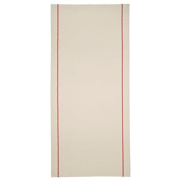 Скатерть IKEA VINTERFINT 145х320 см Бежевая / красная 606.043.99 606.043.99 ➜ Пакуємо МИ📦 фото