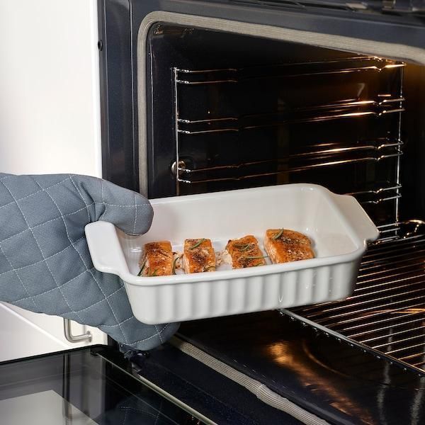 Форма для запекания IKEA POETISK Кремовая 30x20 см 205.138.72 205.138.72 ➜ Пакуємо МИ📦 фото