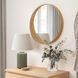 Зеркало IKEA STOCKHOLM Диаметр - 60 см Светло-коричневое 505.915.85 505.915.85 ➜ Пакуємо МИ📦 фото 2