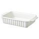 Форма для запекания IKEA POETISK Кремовая 30x20 см 205.138.72 205.138.72 ➜ Пакуємо МИ📦 фото 1