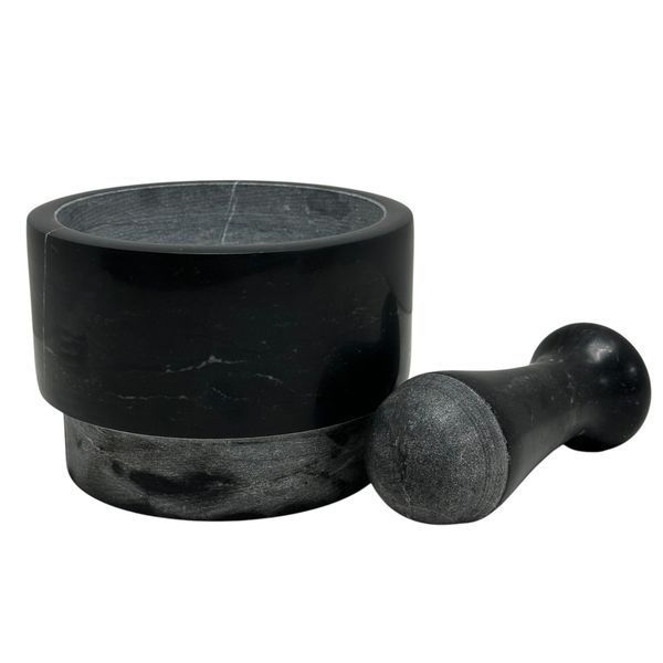 Ступка для специй IKEA ADELSTEN (ИКЕА ЭДЕЛЬСТЕН). 60201251. Черная 602.012.51 ➜ Пакуємо МИ📦 фото