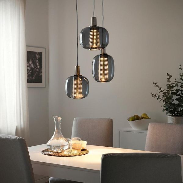 Підвісний світильник IKEA H&Ouml;GVIND Сірий 504.929.29 504.929.29 ➜ Пакуємо МИ📦 фото