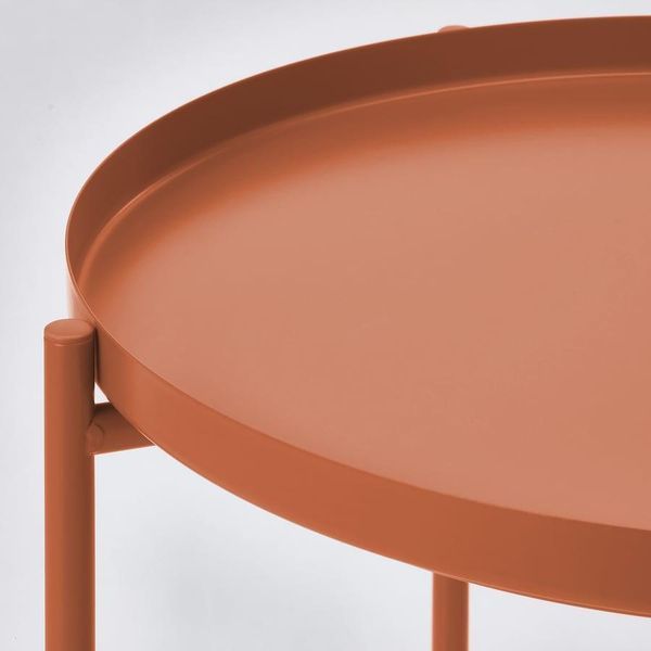 Стол-поднос IKEA GLADOM Оранжевый 45x53 см 906.040.34 906.040.34 ➜ Пакуємо МИ📦 фото