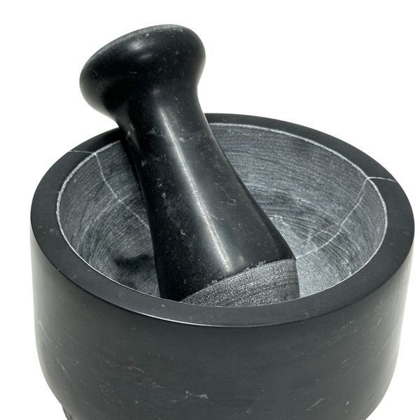 Ступка для специй IKEA ADELSTEN (ИКЕА ЭДЕЛЬСТЕН). 60201251. Черная 602.012.51 ➜ Пакуємо МИ📦 фото