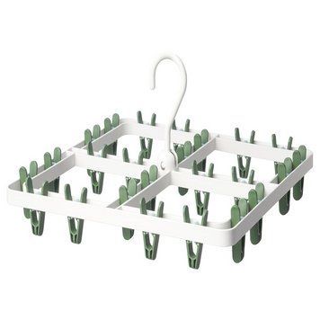 Сушилка для белья IKEA SLIBB 705.677.25 Бело-зеленая 705.677.25 ➜ Пакуємо МИ📦 фото