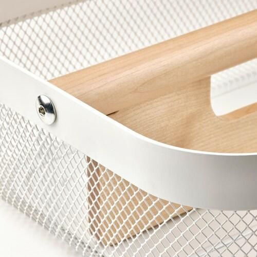 Корзина с отделениями IKEA RISATORP 33х24х11 см 505.276.36 Белая 505.276.36 ➜ Пакуємо МИ📦 фото