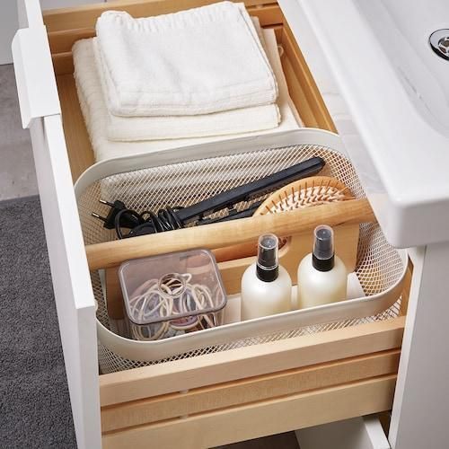 Корзина с отделениями IKEA RISATORP 33х24х11 см 505.276.36 Белая 505.276.36 ➜ Пакуємо МИ📦 фото