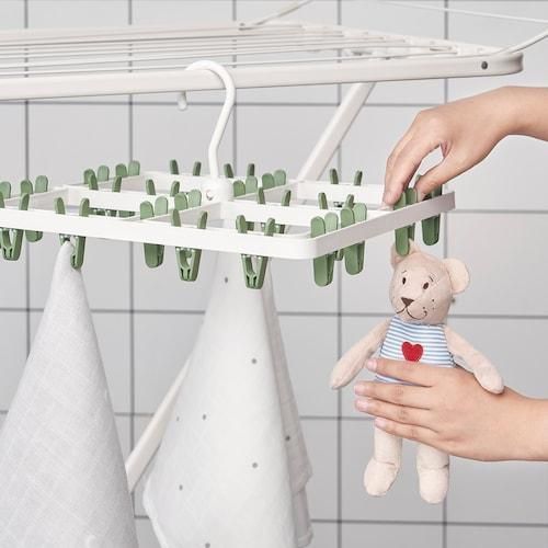 Сушилка для белья IKEA SLIBB 705.677.25 Бело-зеленая 705.677.25 ➜ Пакуємо МИ📦 фото Сушилка для белья IKEA SLIBB 705.677.25 Бело-зеленая 705.677.25 ➜ Пакуємо МИ📦 фото