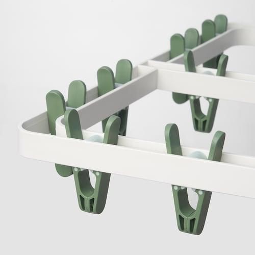 Сушилка для белья IKEA SLIBB 705.677.25 Бело-зеленая 705.677.25 ➜ Пакуємо МИ📦 фото Сушилка для белья IKEA SLIBB 705.677.25 Бело-зеленая 705.677.25 ➜ Пакуємо МИ📦 фото