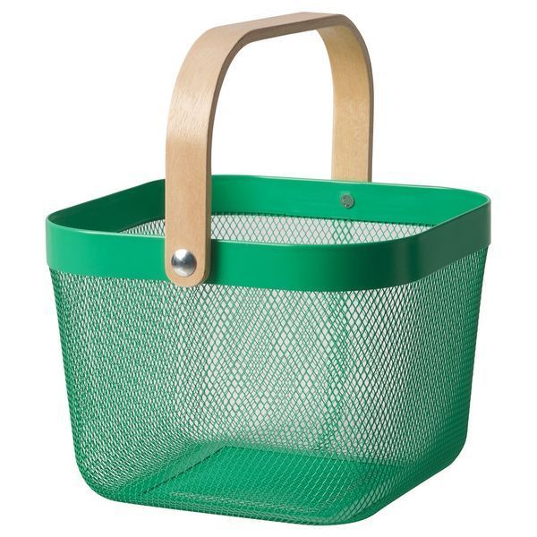 Корзина IKEA RISATORP 25х26х18 см Зеленая 205.886.88 205.886.88 ➜ Пакуємо МИ📦 фото Корзина IKEA RISATORP 25х26х18 см Зеленая 205.886.88 205.886.88 ➜ Пакуємо МИ📦 фото