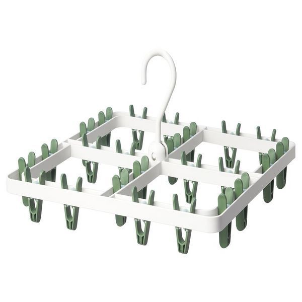 Сушилка для белья IKEA SLIBB 705.677.25 Бело-зеленая 705.677.25 ➜ Пакуємо МИ📦 фото Сушилка для белья IKEA SLIBB 705.677.25 Бело-зеленая 705.677.25 ➜ Пакуємо МИ📦 фото