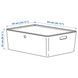 Контейнер с крышкой IKEA KUGGIS 37x54x21 см Белый 895.612.00 895.612.00 ➜ Пакуємо МИ📦 фото 6