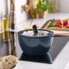 Сотейник с крышкой IKEA KLIPPFISK 2,3 л Сталь / стекло / дерево 506.025.03 506.025.03 ➜ Пакуємо МИ📦 фото 2