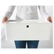 Контейнер с крышкой IKEA KUGGIS 37x54x21 см Белый 895.612.00 895.612.00 ➜ Пакуємо МИ📦 фото 3