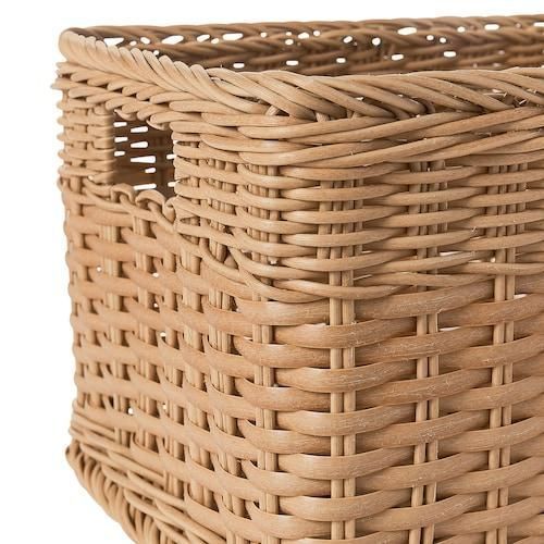 Корзина IKEA BEKNA 25х35х20 см 105.133.92 Плетенная 105.133.92 ➜ Пакуємо МИ📦 фото Корзина IKEA BEKNA 25х35х20 см 105.133.92 Плетенная 105.133.92 ➜ Пакуємо МИ📦 фото