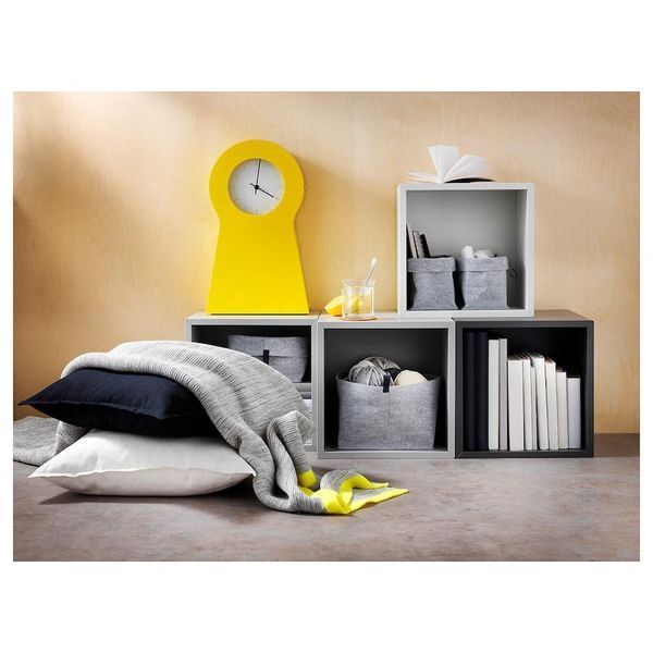 Набор корзин IKEA RAGGISAR 3 предмета Серые 903.480.15 903.480.15 ➜ Пакуємо МИ📦 фото