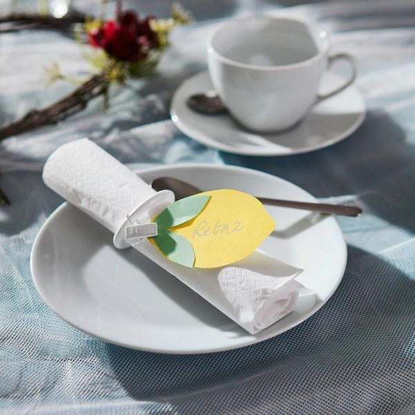 Набор салфеток IKEA FANTASTISK 40x40 см Белые 100 штук 500.357.52 500.357.52 ➜ Пакуємо МИ📦 фото