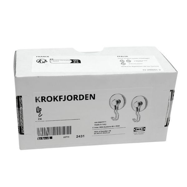 Набір гачків на присосці IKEA KROKFJORDEN 2 предмети 704.539.98 704.539.98 ➜ Пакуємо МИ📦 фото Набір гачків на присосці IKEA KROKFJORDEN 2 предмети 704.539.98 704.539.98 ➜ Пакуємо МИ📦 фото