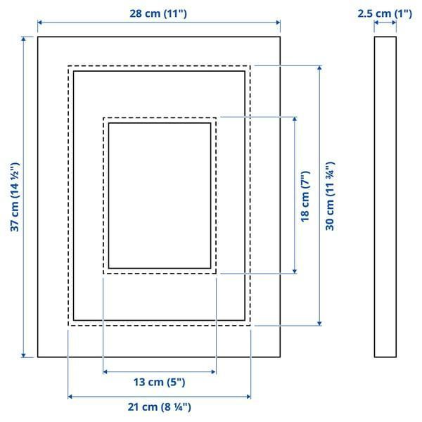 Рамка для фотографий IKEA EDSBRUK 21x30 см Черная 804.276.21 804.276.21 ➜ Пакуємо МИ📦 фото Рамка для фотографий IKEA EDSBRUK 21x30 см Черная 804.276.21 804.276.21 ➜ Пакуємо МИ📦 фото