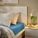 Простирадло IKEA DVALA 80х200 см Синє 005.768.70 005.768.70 ➜ Пакуємо МИ📦 фото 2