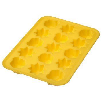 Лоток для льда IKEA SURSOT (ИКЕА СЮРСО). 60512936. Желтый 605.129.36 ➜ Пакуємо МИ📦 фото