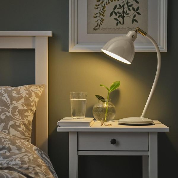 Настільна лампа IKEA R&Ouml;DFLIK Бежева 805.839.23 805.839.23 ➜ Пакуємо МИ📦 фото