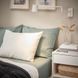 Простыня IKEA DVALA 160х200 см Серо-зеленая 605.496.33 605.496.33 ➜ Пакуємо МИ📦 фото 2