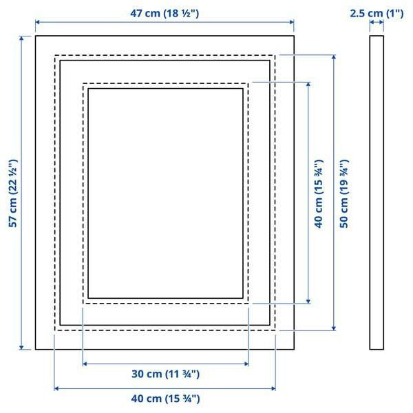 Рамка для фотографий IKEA EDSBRUK 40x50 см Черная 304.276.28 304.276.28 ➜ Пакуємо МИ📦 фото Рамка для фотографий IKEA EDSBRUK 40x50 см Черная 304.276.28 304.276.28 ➜ Пакуємо МИ📦 фото