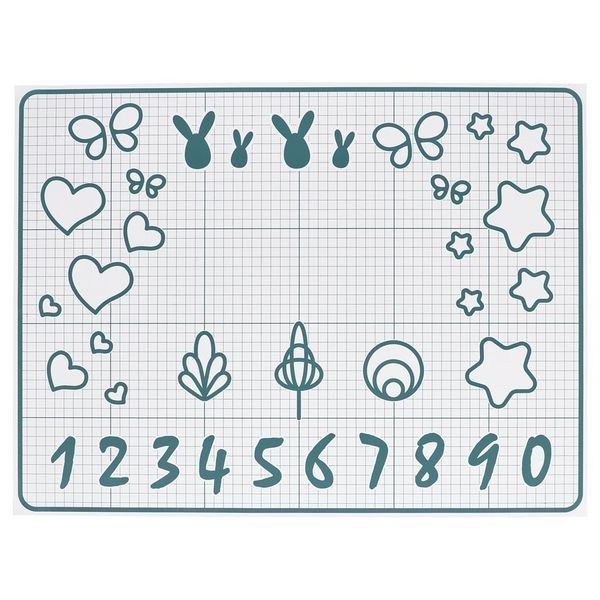 Силиконовый коврик IKEA BAKTRADITION (ИКЕА БАКТРАДИТИОН). Белый/бирюзовый. 604.801.67 604.801.67 ➜ Пакуємо МИ📦 фото Силиконовый коврик IKEA BAKTRADITION (ИКЕА БАКТРАДИТИОН). Белый/бирюзовый. 604.801.67 604.801.67 ➜ Пакуємо МИ📦 фото