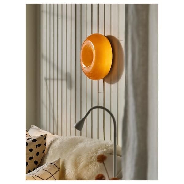 Світлодіодний настінний світильник IKEA VARMBLIXT Помаранчевий 804.991.99 804.991.99 ➜ Пакуємо МИ📦 фото Світлодіодний настінний світильник IKEA VARMBLIXT Помаранчевий 804.991.99 804.991.99 ➜ Пакуємо МИ📦 фото