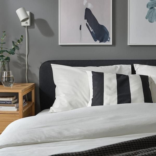 Наволочка IKEA SLÅNHÖSTMAL 50x50 см Чорно-біла 905.996.31 905.996.31 ➜ Пакуємо МИ📦 фото Наволочка IKEA SLÅNHÖSTMAL 50x50 см Чорно-біла 905.996.31 905.996.31 ➜ Пакуємо МИ📦 фото