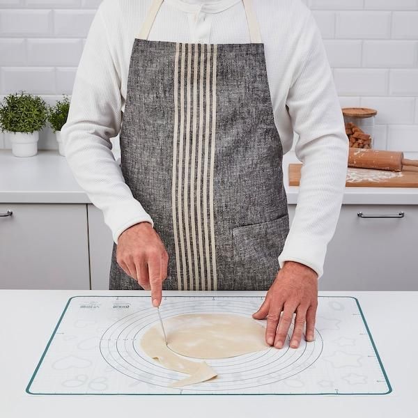 Силиконовый коврик IKEA BAKTRADITION (ИКЕА БАКТРАДИТИОН). Белый/бирюзовый. 604.801.67 604.801.67 ➜ Пакуємо МИ📦 фото Силиконовый коврик IKEA BAKTRADITION (ИКЕА БАКТРАДИТИОН). Белый/бирюзовый. 604.801.67 604.801.67 ➜ Пакуємо МИ📦 фото