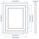 Рамка для фотографий IKEA EDSBRUK 40x50 см Черная 304.276.28 304.276.28 ➜ Пакуємо МИ📦 фото 5