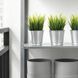 Горшок для цветов IKEA BINTJE Диаметр - 9 см Серебристый 803.341.27 803.341.27 ➜ Пакуємо МИ📦 фото 5