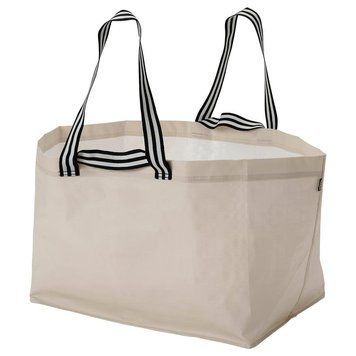 Сумка - шопер IKEA G&Ouml;RSNYGG 57x37x39 см / 71 л Бежевая 205.041.94 205.041.94 ➜ Пакуємо МИ📦 фото