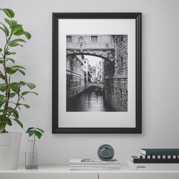 Рамка для фотографий IKEA EDSBRUK 50x70 см Черная 504.276.32 504.276.32 ➜ Пакуємо МИ📦 фото
