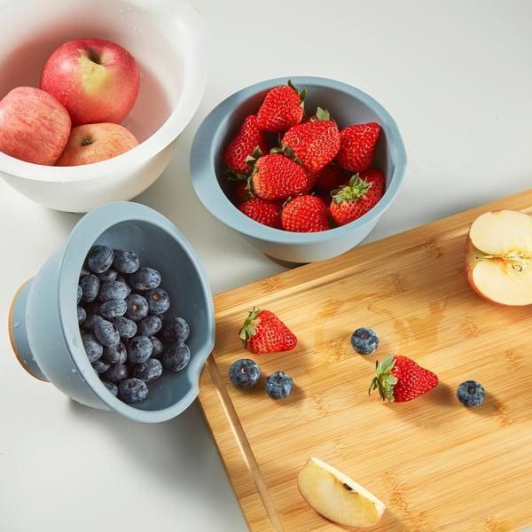 Миска IKEA PONNYFISK Серо-голубая 1 л Пластиковая 905.984.91 905.984.91 ➜ Пакуємо МИ📦 фото Миска IKEA PONNYFISK Серо-голубая 1 л Пластиковая 905.984.91 905.984.91 ➜ Пакуємо МИ📦 фото
