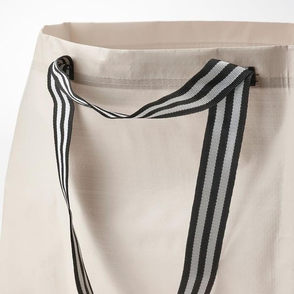 Сумка - шопер IKEA G&Ouml;RSNYGG 57x37x39 см / 71 л Бежевая 205.041.94 205.041.94 ➜ Пакуємо МИ📦 фото