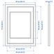 Рамка для фотографий IKEA EDSBRUK 50x70 см Черная 504.276.32 504.276.32 ➜ Пакуємо МИ📦 фото 6