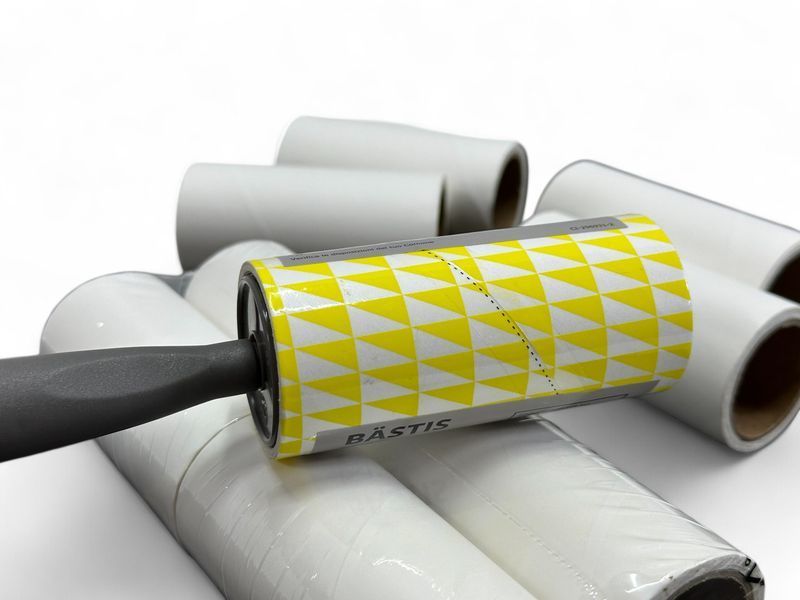 Набор IKEA BASTIS: ролик для одежды + 4 сменные насадки для ролика 904.256.2 ➜ Пакуємо МИ📦 фото