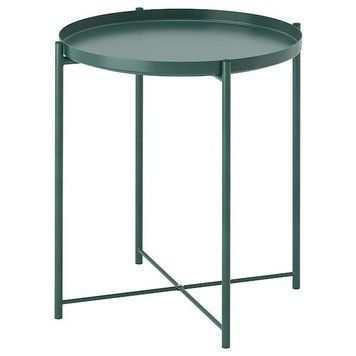 Стол-поднос IKEA GLADOM Серо-зеленый 45x53 см 705.784.51 705.784.51 ➜ Пакуємо МИ📦 фото