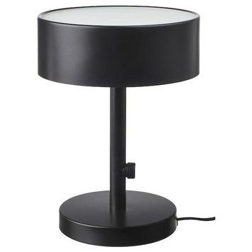 Настольная лампа IKEA NYM&Aring;NE Высота - 33 см Черная 205.930.72 205.930.72 ➜ Пакуємо МИ📦 фото