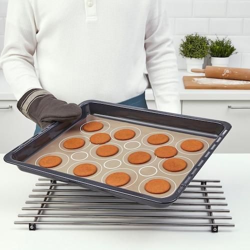 Силиконовый коврик IKEA BAKTRADITION (ИКЕА БАКТРАДИТИОН). 90480175. Коричневый 904.801.75 ➜ Пакуємо МИ📦 фото