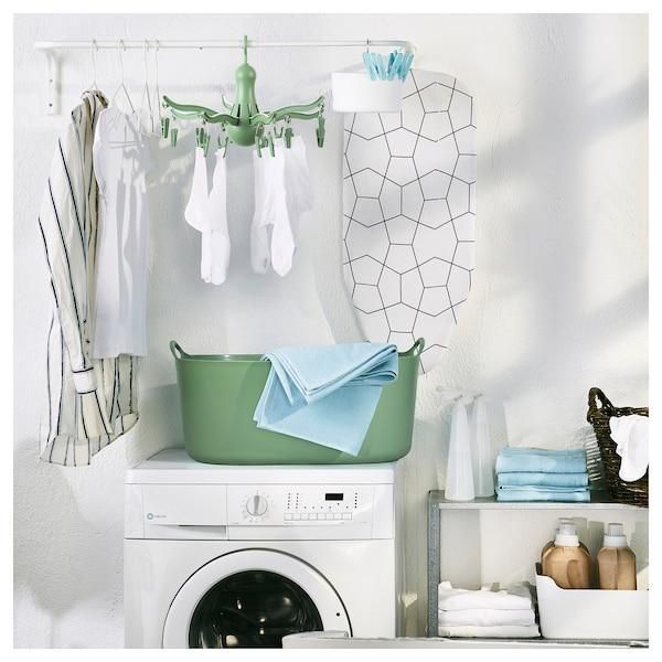 Сушилка для белья IKEA PRESSA Зеленая 905.791.57 905.791.57 ➜ Пакуємо МИ📦 фото
